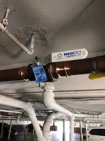 Copper pipe repair and valve work for Backflow Testing in Southeast Hoboken